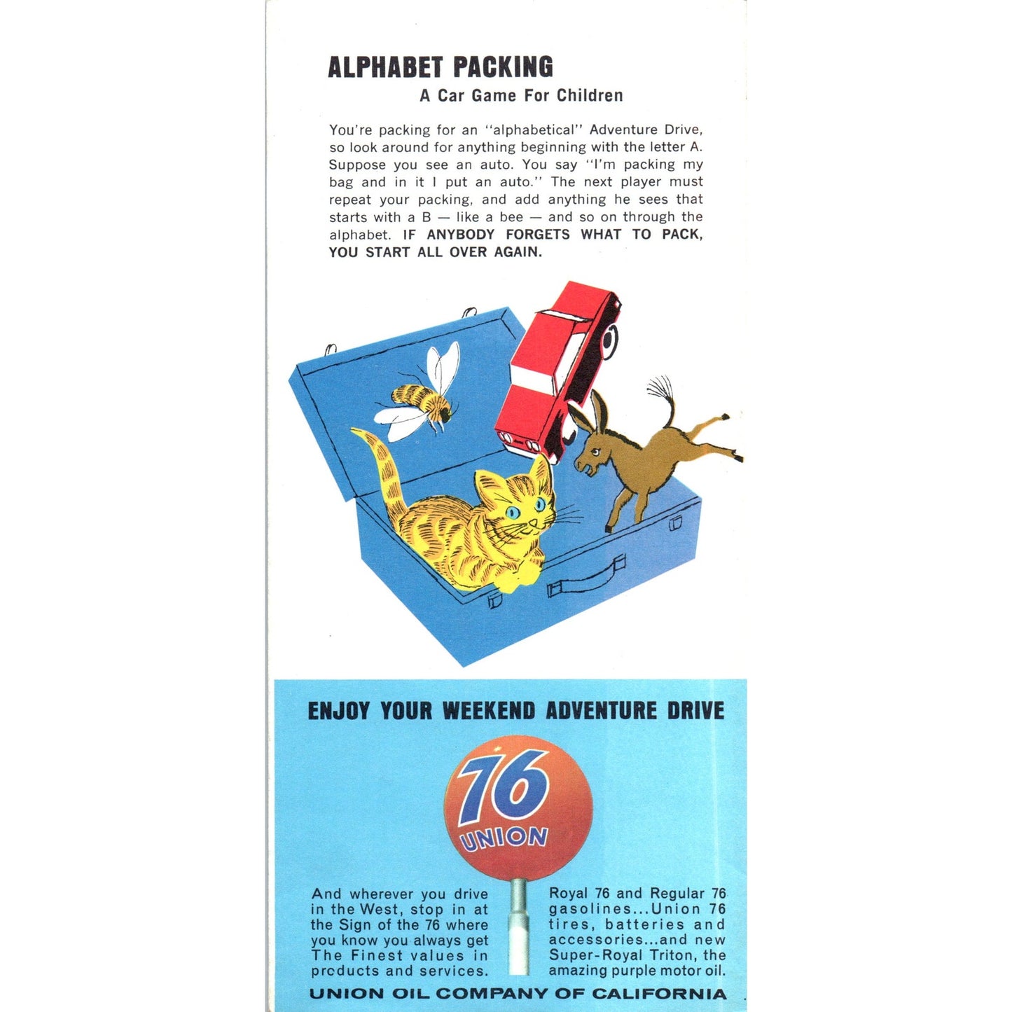 1964 Union Oil Washington-Oregon Scenic Railroads Travel Brochure & Map TH9-CB