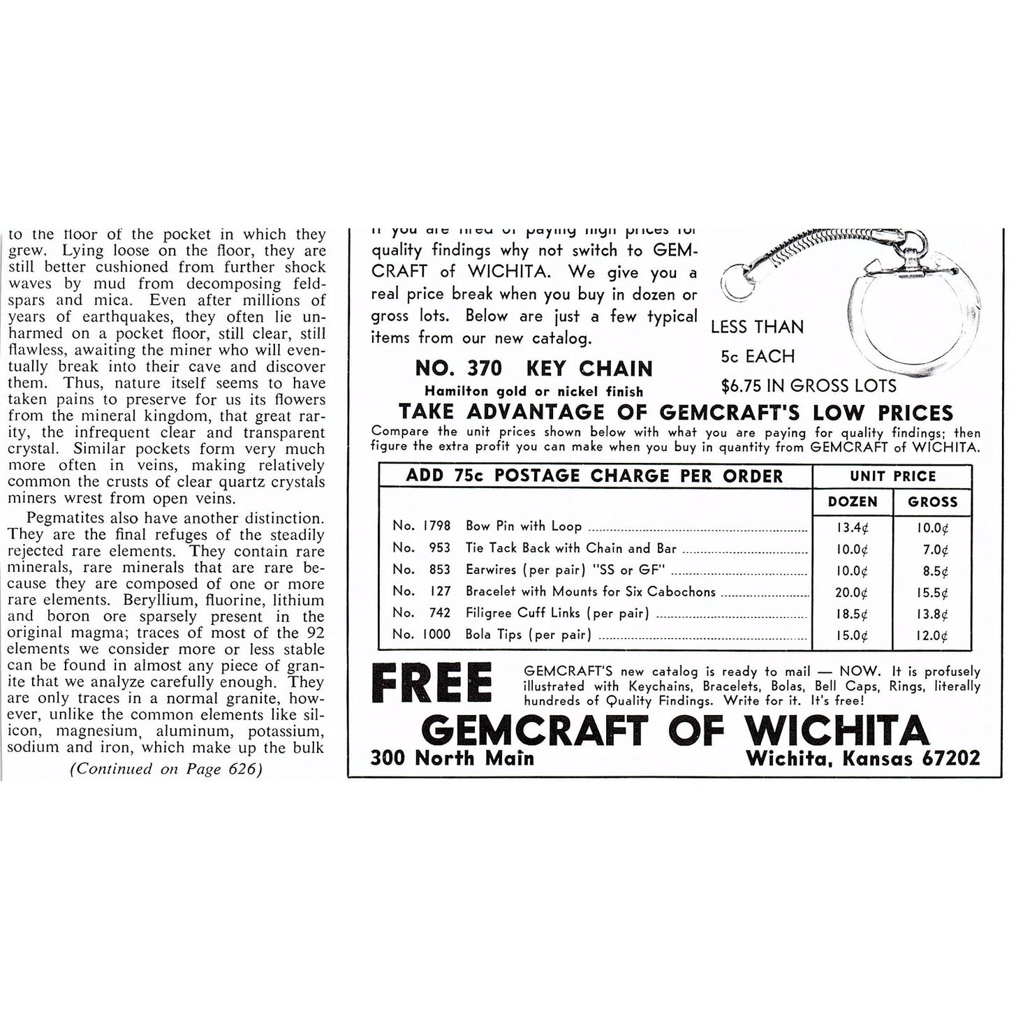 Jorco Diamond Carving Tools Grants Pass Oregon 1972 Ad AF8-2
