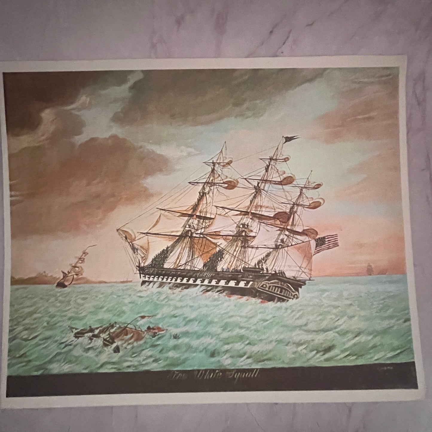 The White Squall - Evans 14x17" Art Print FL1