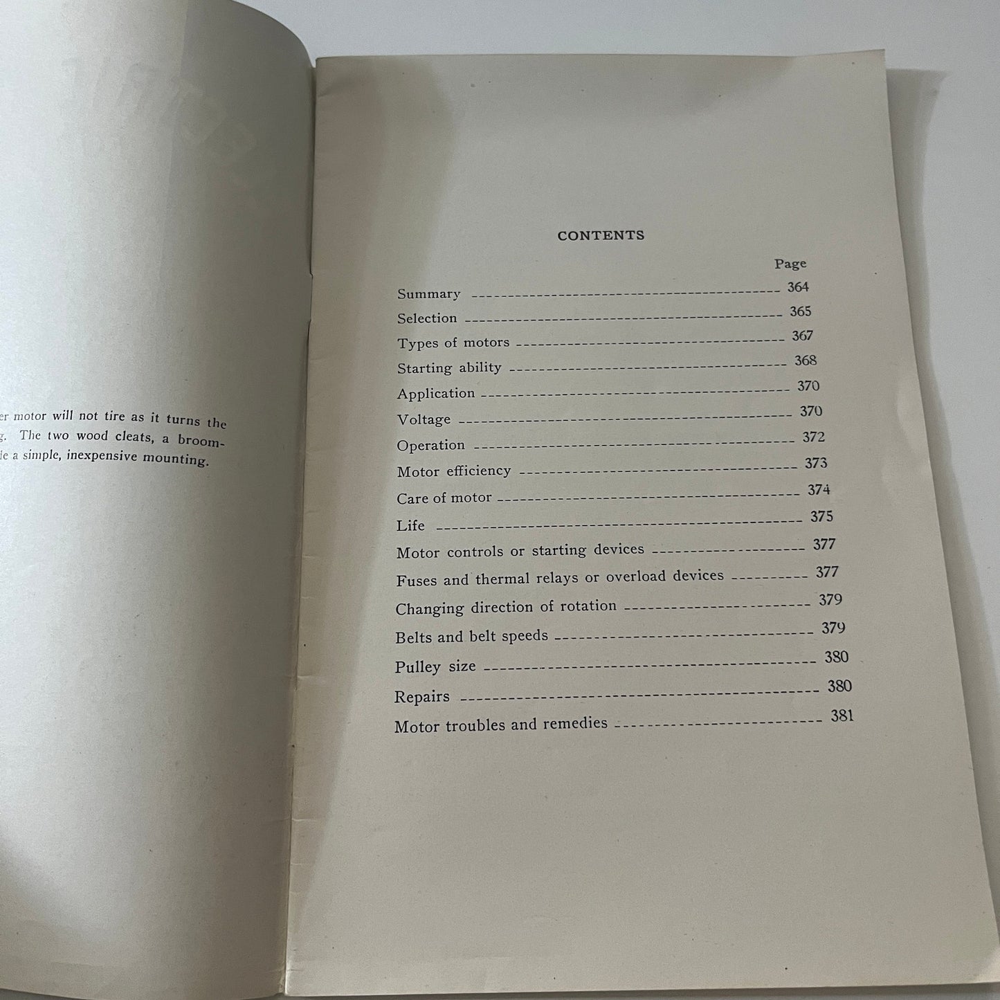 Electric Motors For The Farm 1940 Ames IA Farmers Bulletin Booklet TK2-XB3