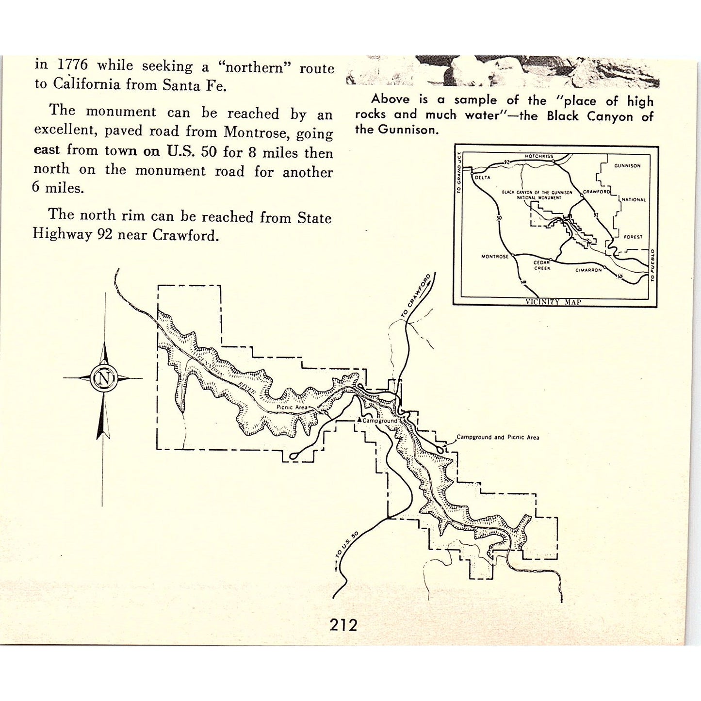 The Western Motel Montrose CO 1958 Ad AG1-H6