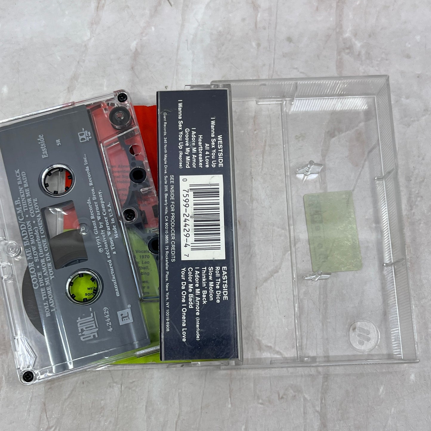 Color Me Badd - C.M.B. - Cassette Tape TK3-C1