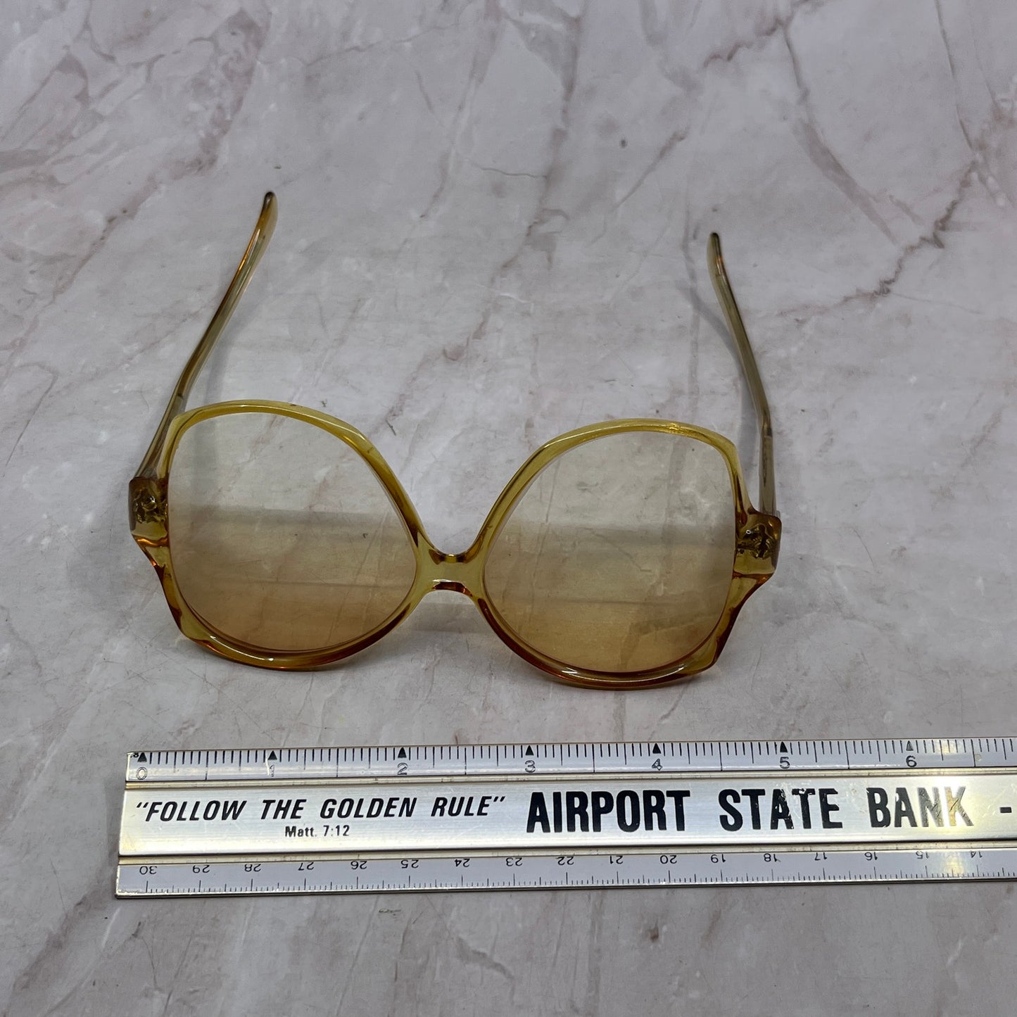 Retro Albert Capraro Oversize Opaque Acrylic Glasses Eyeglasses Frames TH9-G2-6