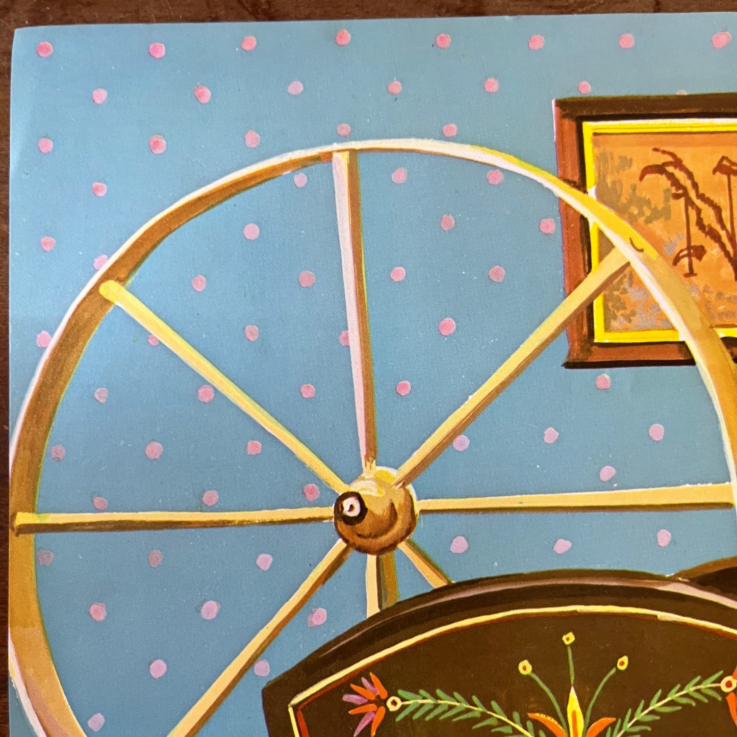 Retro Kitsch George Cherepov No Place Like Home 9x12 1972 Lithograph V14-1