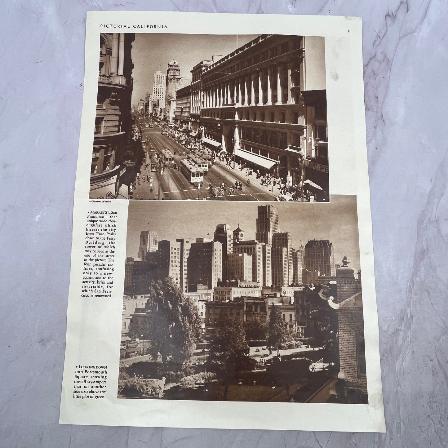 Coit Tower Telegraph Hill San Francisco California 1940 Ad V1-3