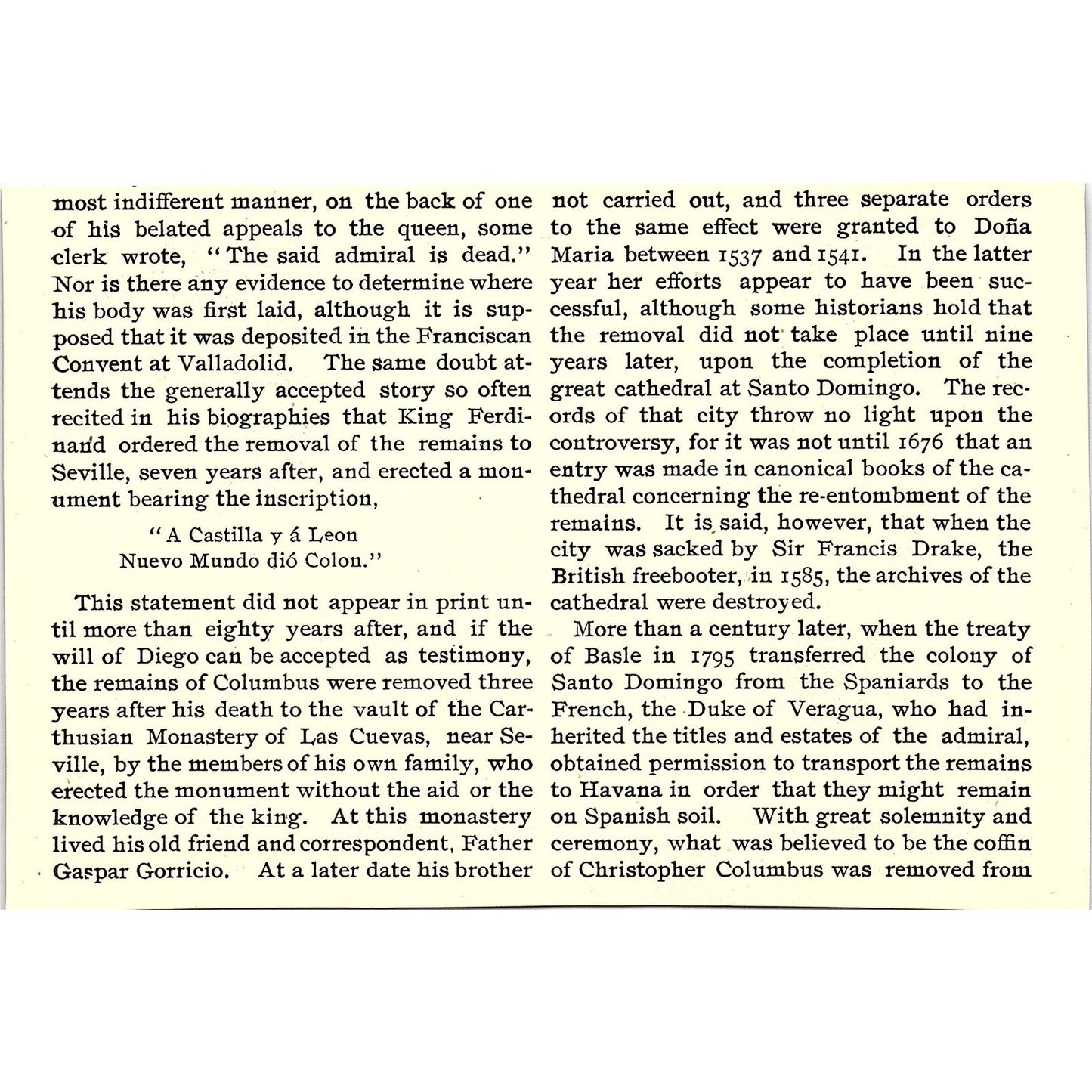 Columbus Reciting Adventures to King Ferdinand F. Jover 1892 Art Print AG2-9