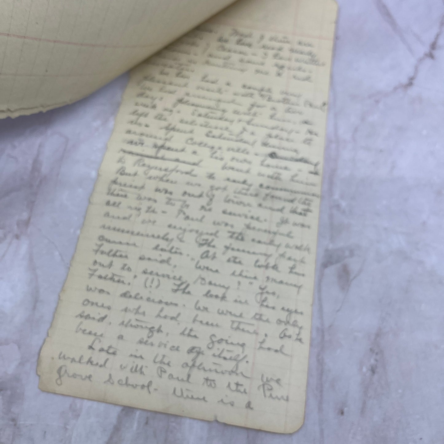 1907 Letter Lillian Lutes Wm. Dyer On Pickering-Ford Phoenixville PA D23