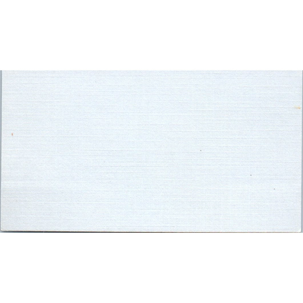 Texas Institute for Reproductive Medicine Houston Vintage Business Card SD8-B18