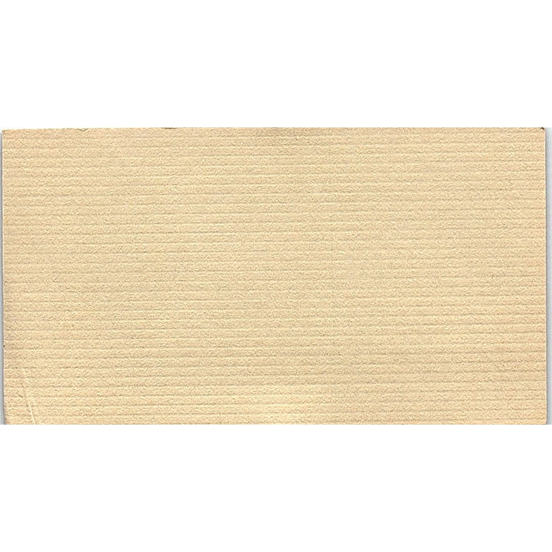 Jean Helgy White Landscapes Artist Houston TX Vintage Business Card SE3-B10