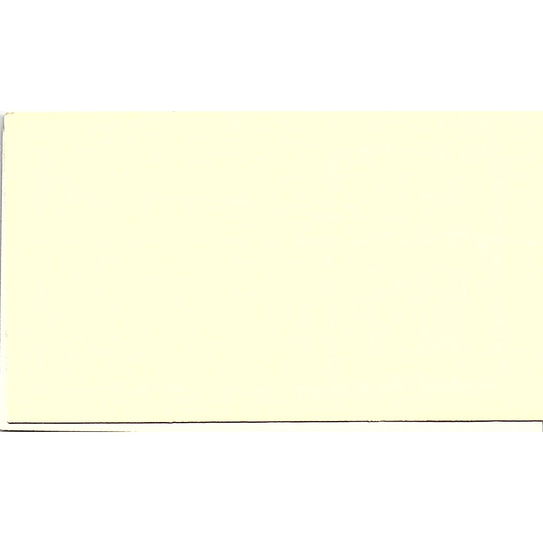 Baskin Robbins Hack Zane Auburn CA Vintage Business Card SD9-B14