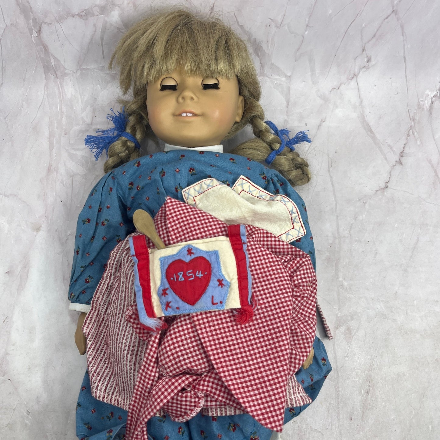 Original Kirsten American Girl Doll Complete w/ Meet & Greet Outfit