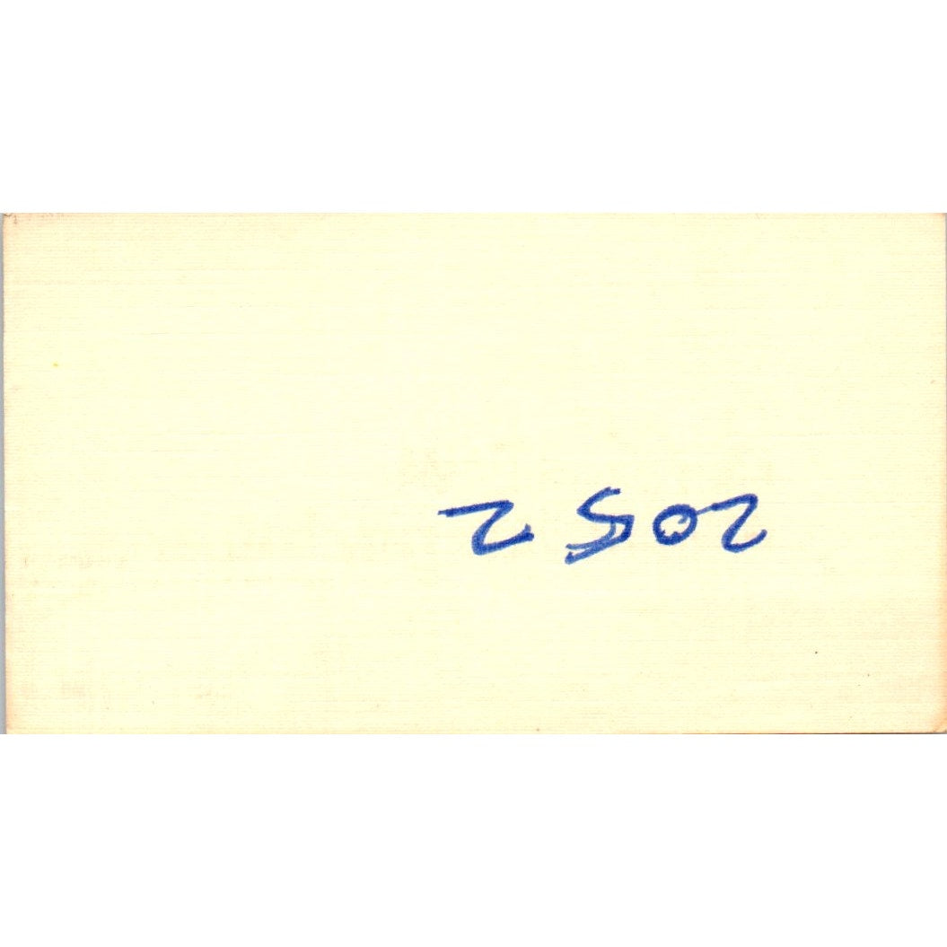 Continental Conditioning Inc Garden Grove Paul Strassenburg Business Card SD4-B1