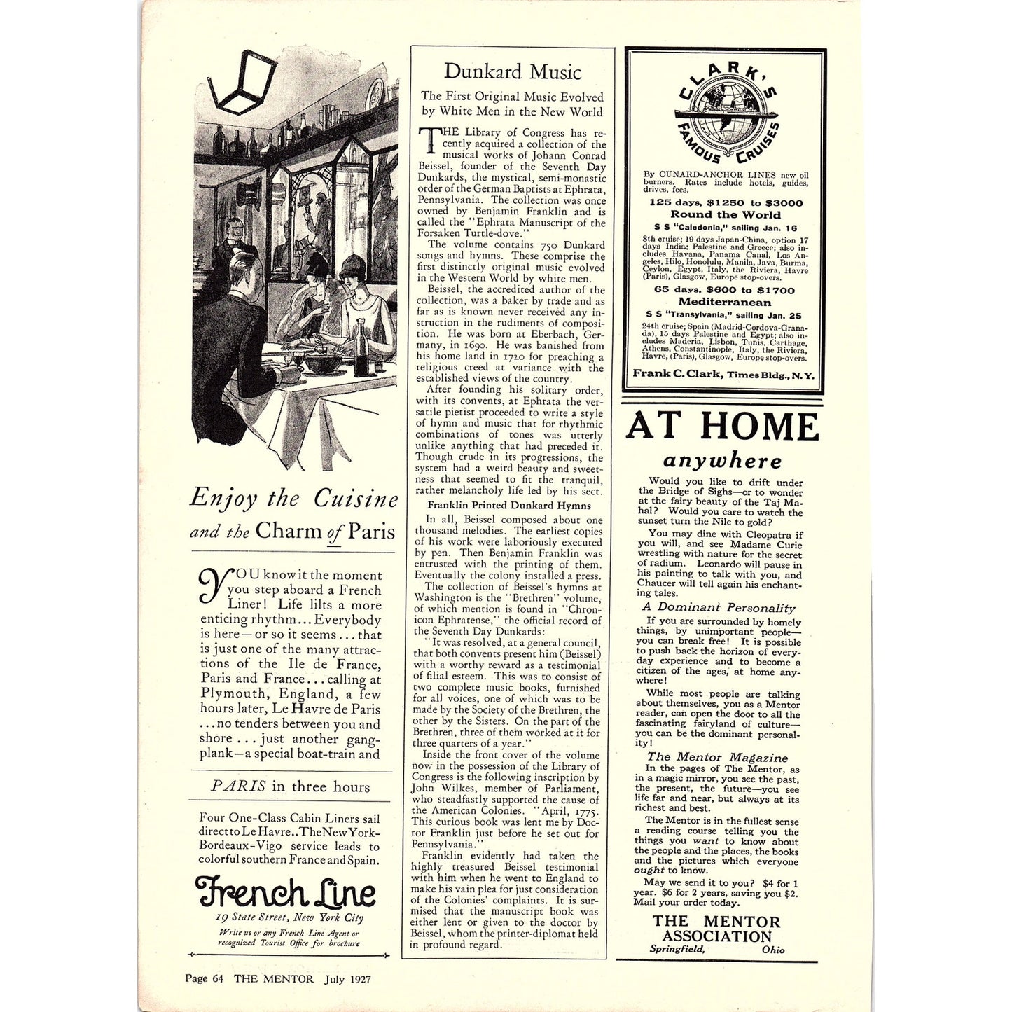 Listerine - Get Rid of Dandruff - Sweet Girl Graduate Ad 1927 AG3-6