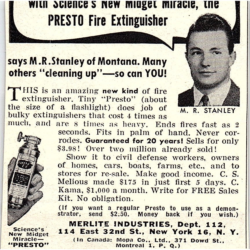 Alaska Sleeping Bag Co Portland Oregon 1955 Ad AF9-M4