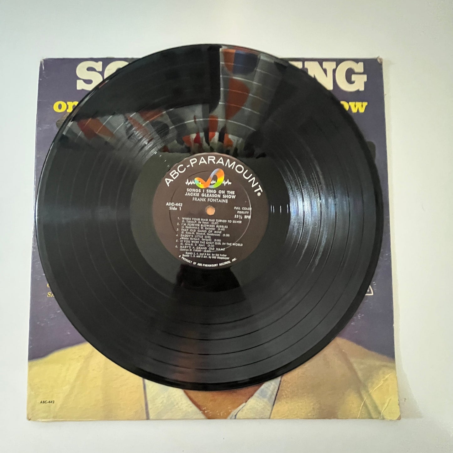 Frank Fontaine - Songs I Sing on the Jackie Gleason Show - Vinyl LP Record TK3