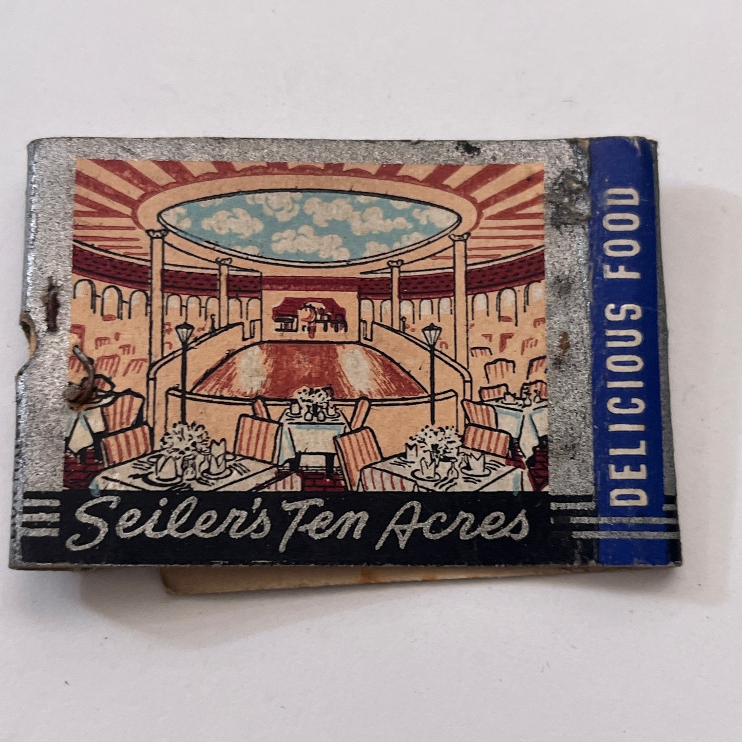 Seiler's Ten-Acres at Weyland Vintage Matchbook Cover TB8-MB-9