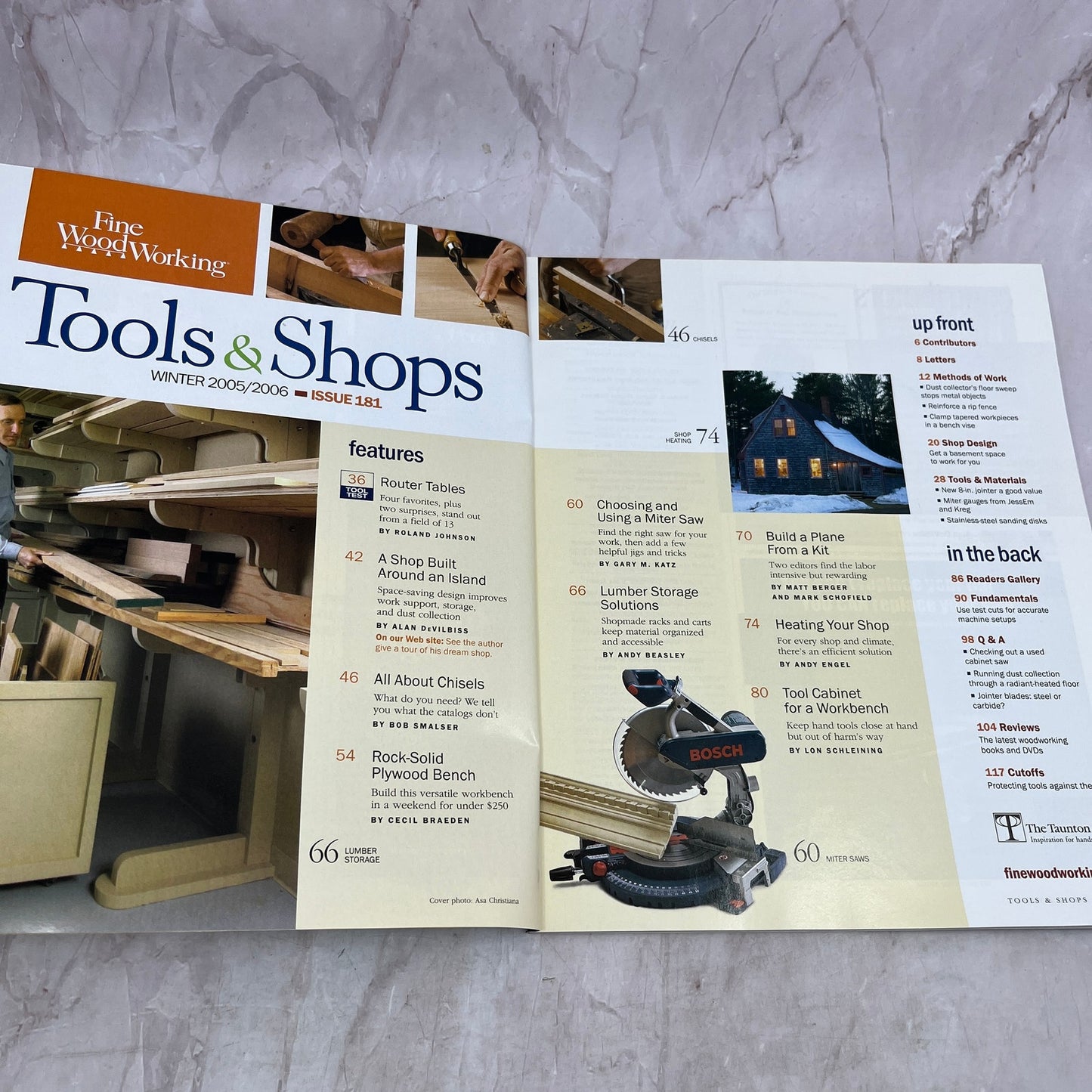 Tools & Shops - Winter 2006 No 181 - Taunton's Fine Woodworking Magazine M34