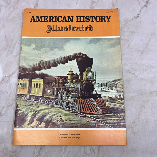 1975 June - American History Illustrated Magazine - American Express Train M21