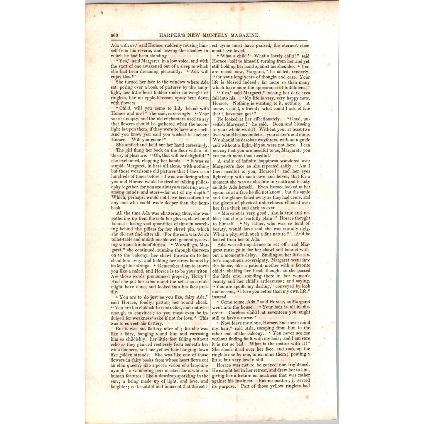 A Day in a Lunatic Asylum - 4 Pages 1854 Article I19