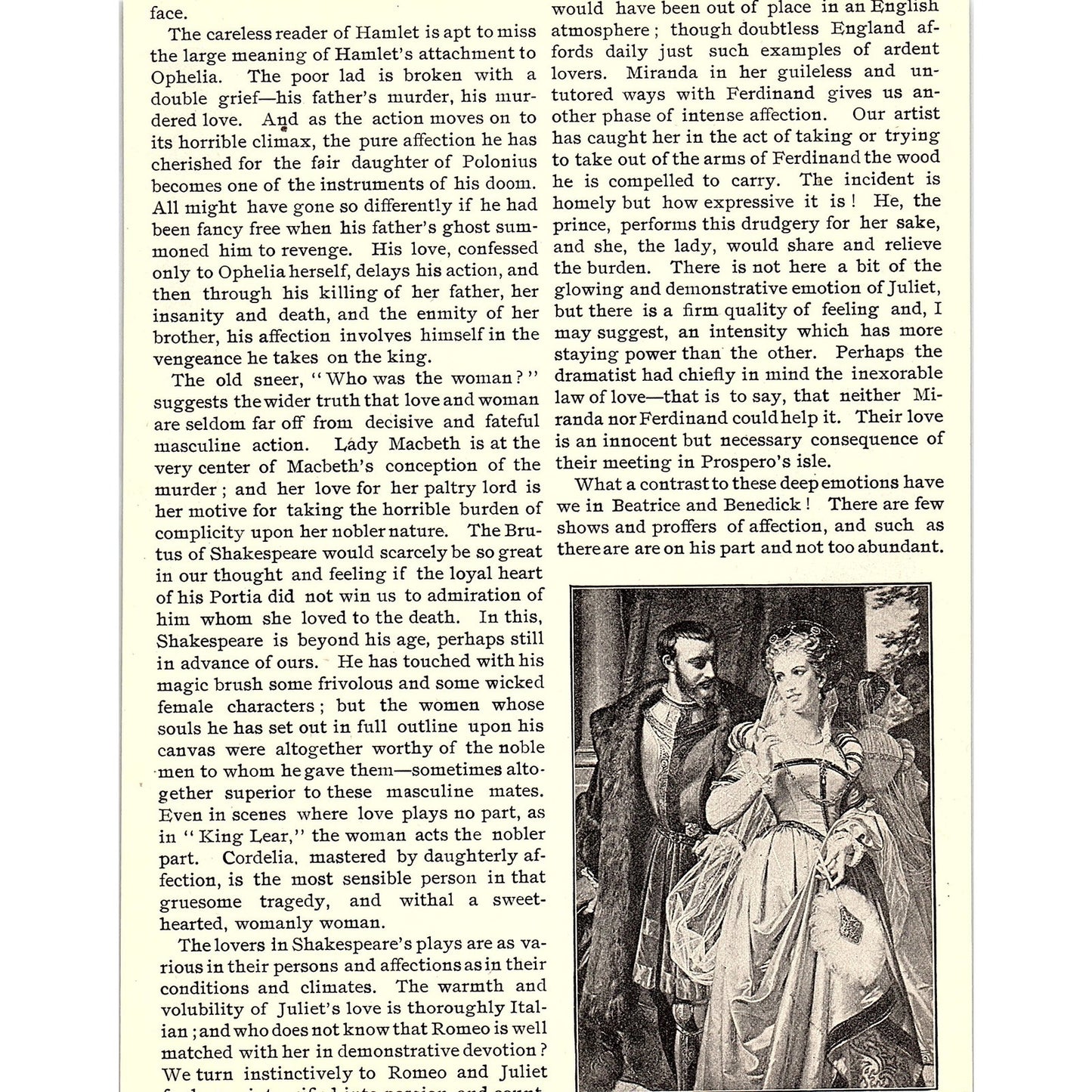 Romeo and Juliet - F. Piloty 1892 Art Print AG2-8