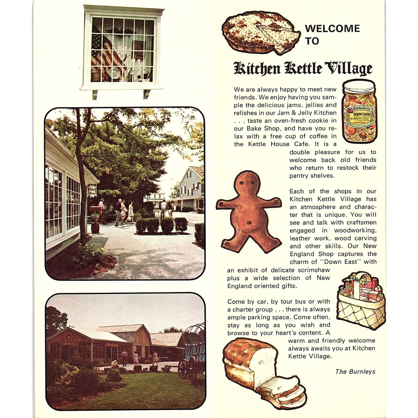 Kitchen Kettle Village Intercourse PA Travel Brochure TH2-OP5