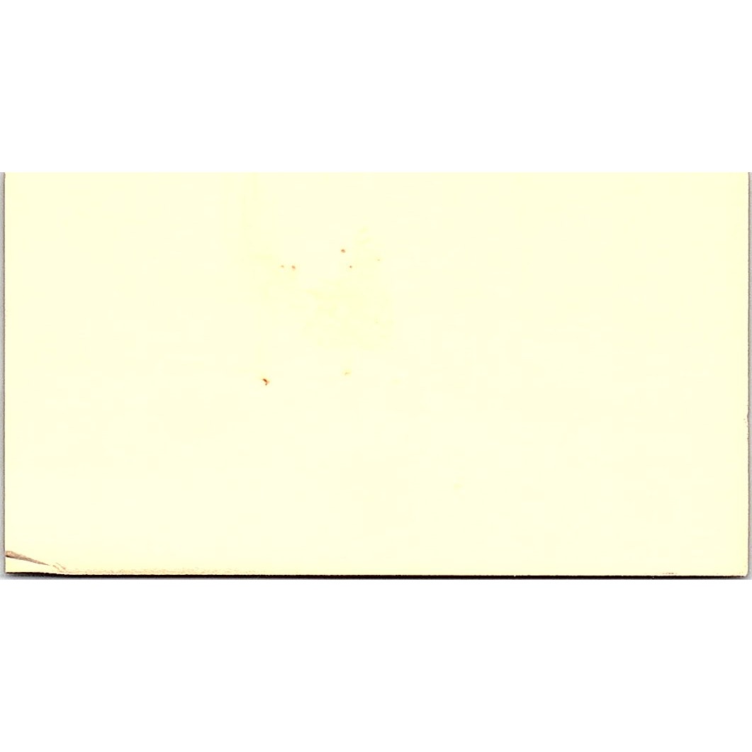 Bill Lambert Construction Long Beach CA Vintage Business Card SD9-B3