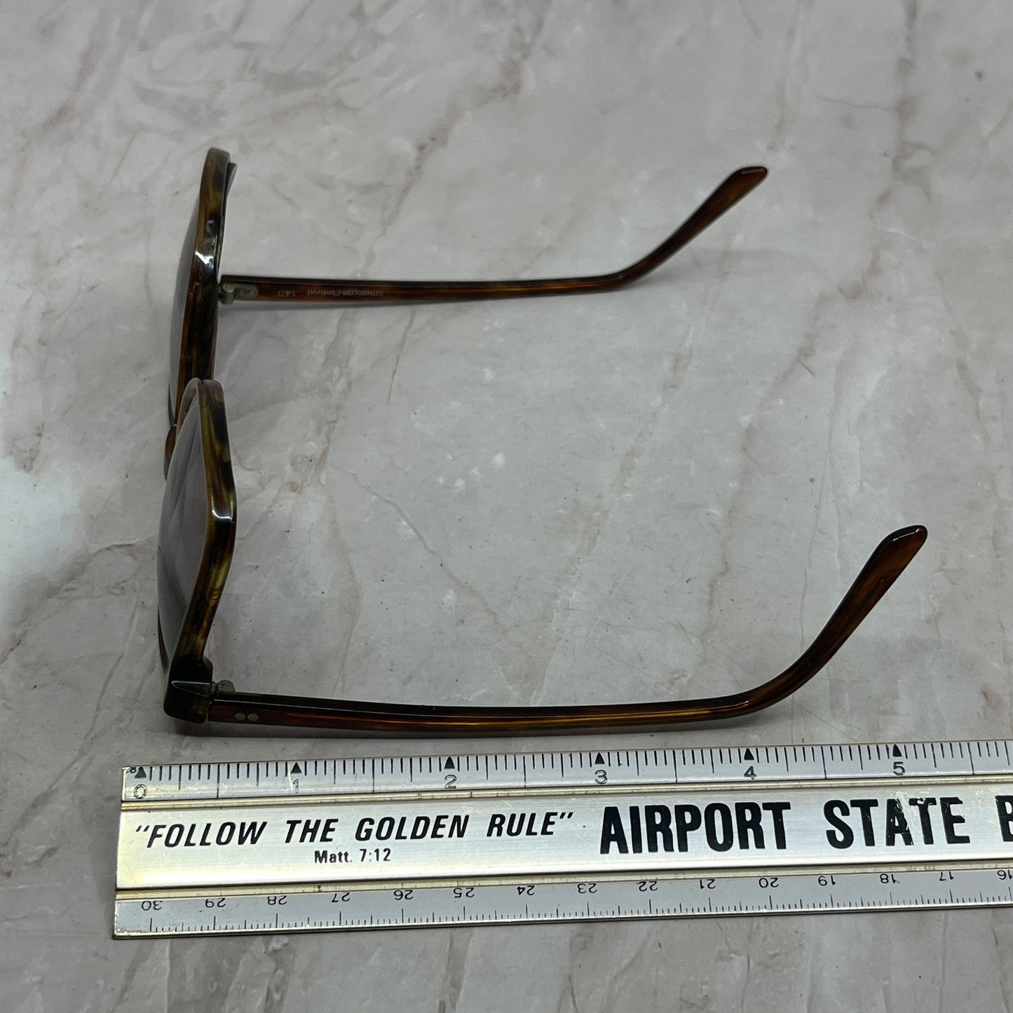 Vintage American Optical Honeam Oversize Sunglasses Eyeglasses Frames TG7-G6-5