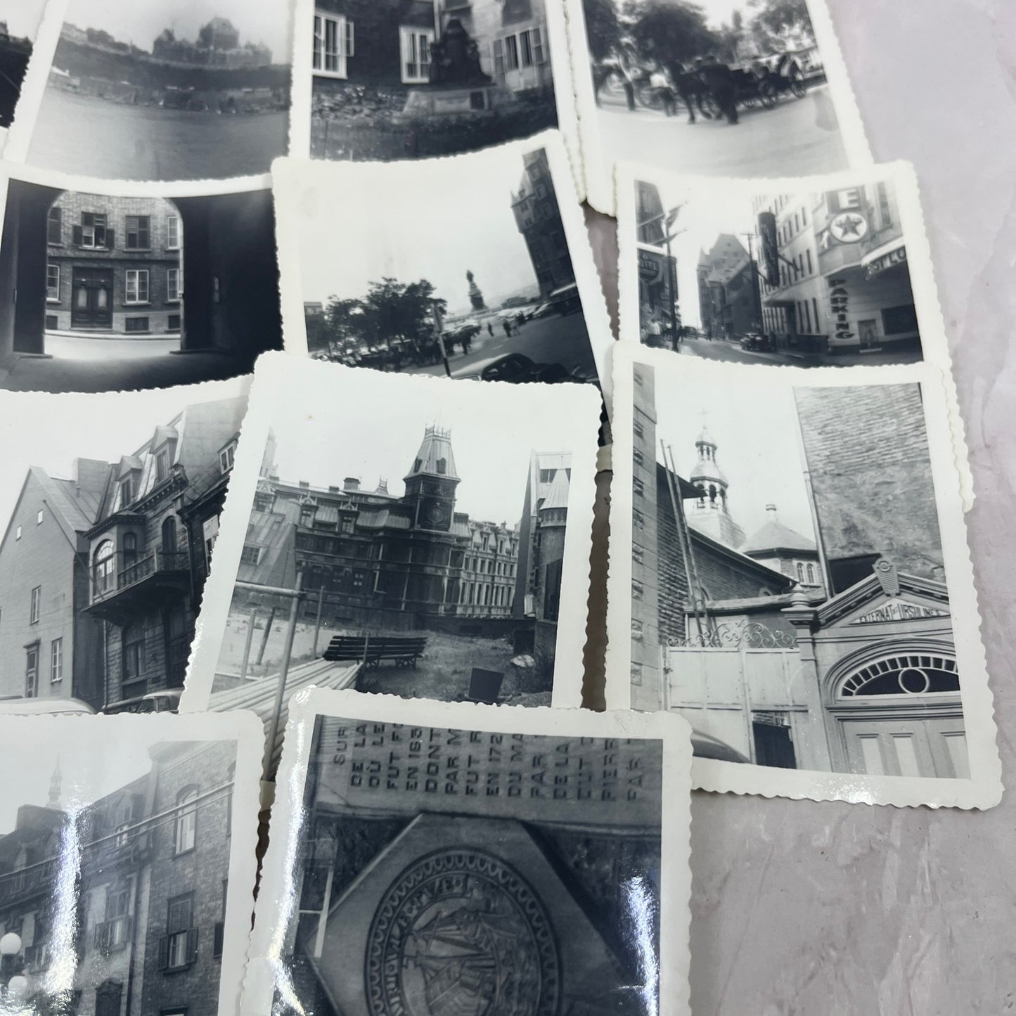 1953 Quebec Canada Lot of 16 Original Photos SB7