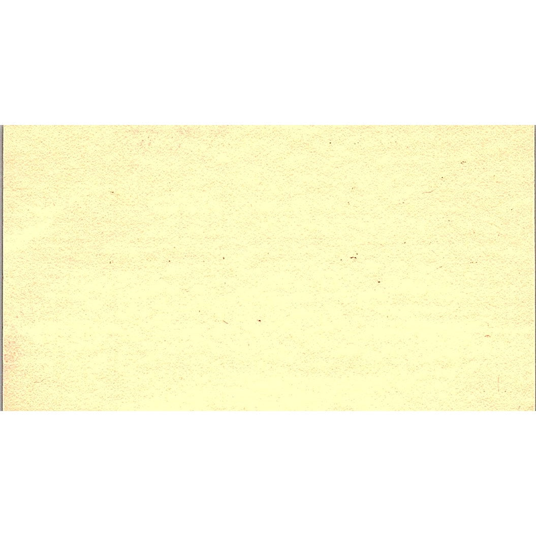 Company's Coming Costa Mesa California Pence Business Card SF3-B6