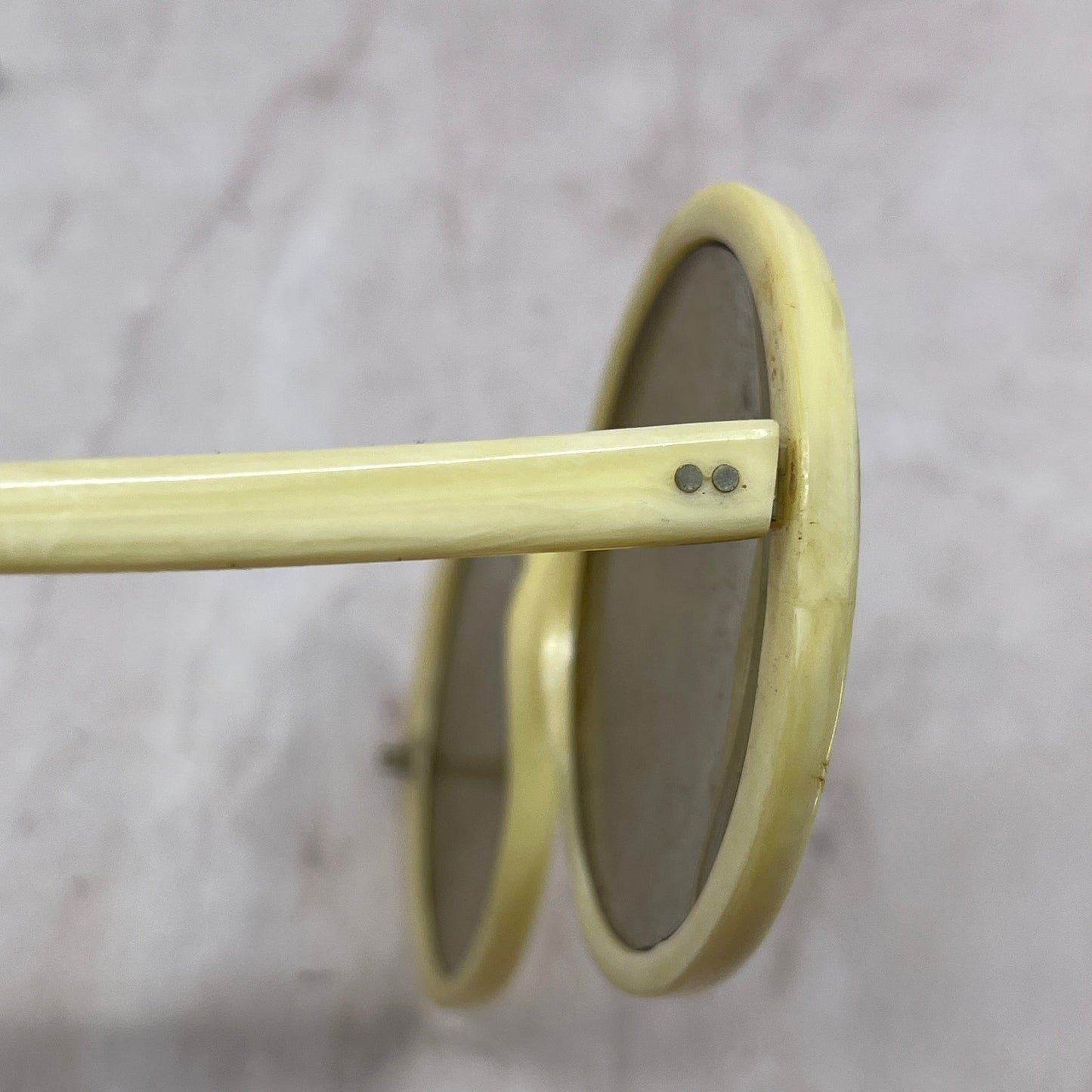 Mod Pearlescent Gogo Oversize Italian Sunglasses Glasses Frames TF4-G1-8