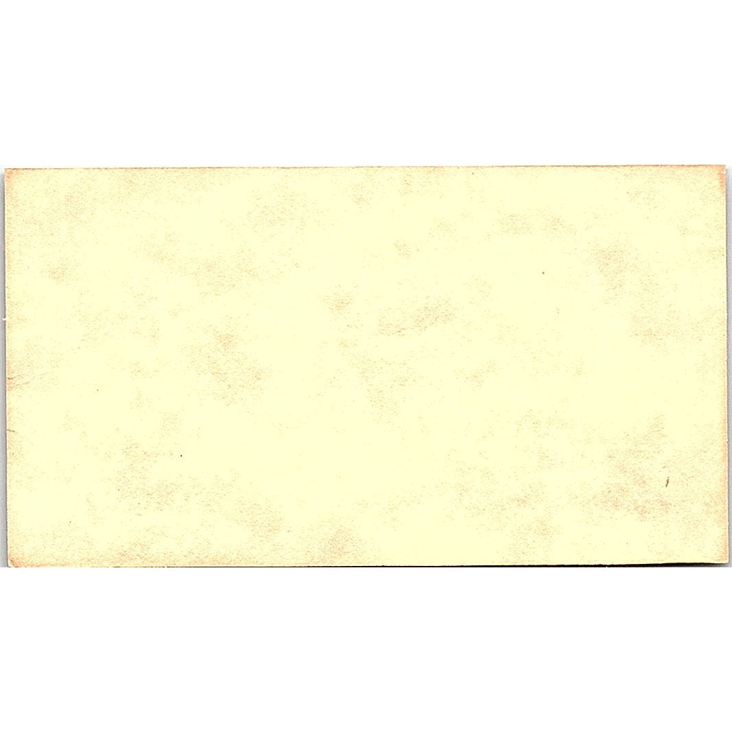 "my florist" Eunice & Bill Tjarks, Houston, TX Vintage Business Card SF3-B8