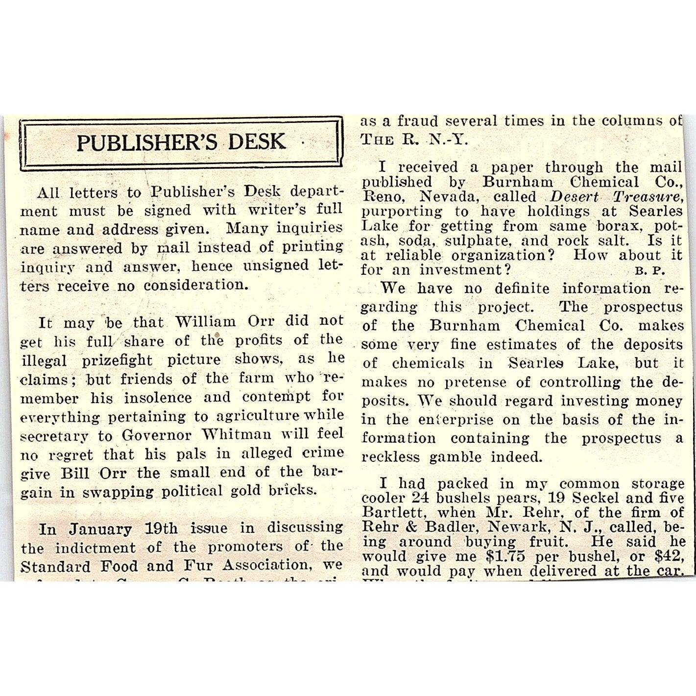 Perfection Manufacturing Perfection Milker Minneapolis Syracuse 1924 Ad AG3-H2