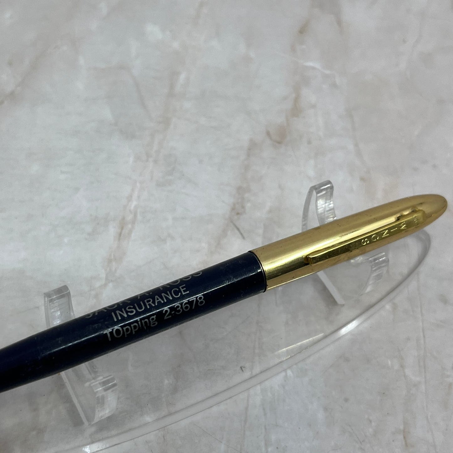 Jack A. Ross Ins. Wings Sample Vintage Advertising Mechanical Pencil SB3-P1