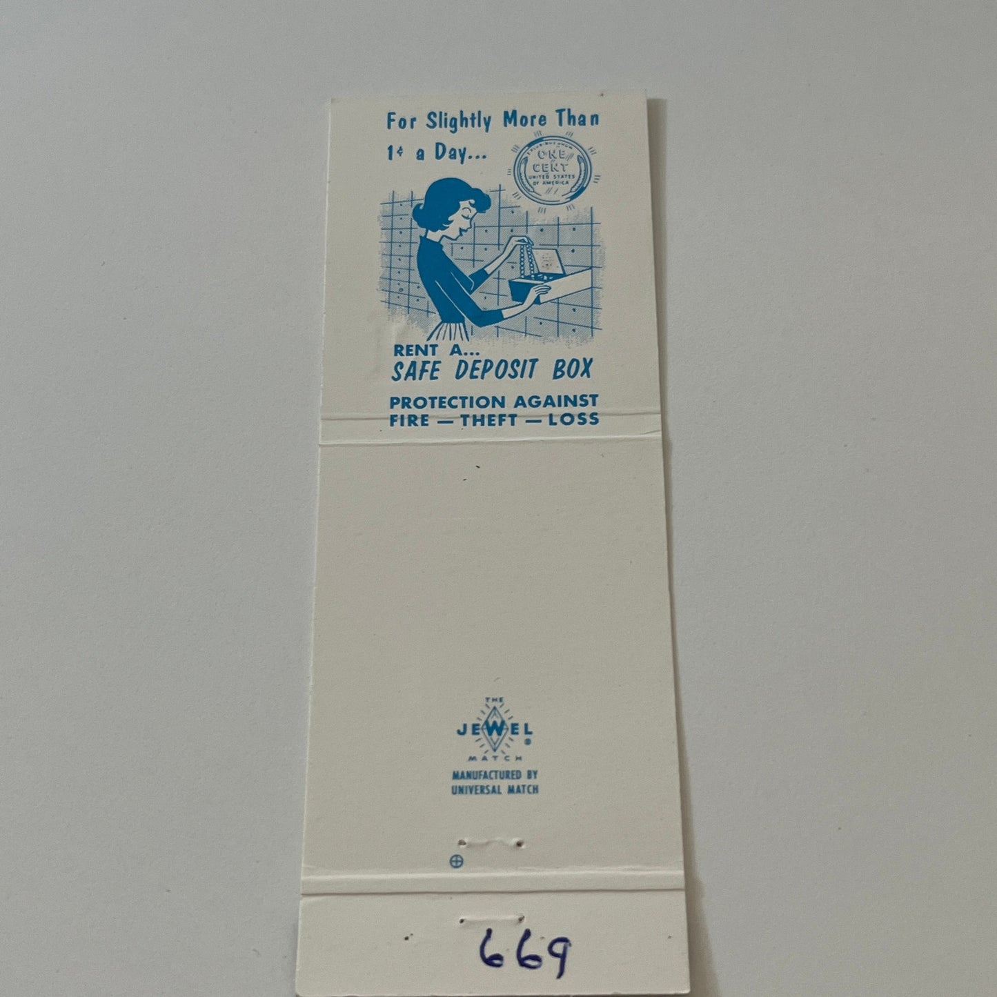 NBC National Bank of Commerce Dallas TX Vintage Matchbook Cover TB6-MB2-6