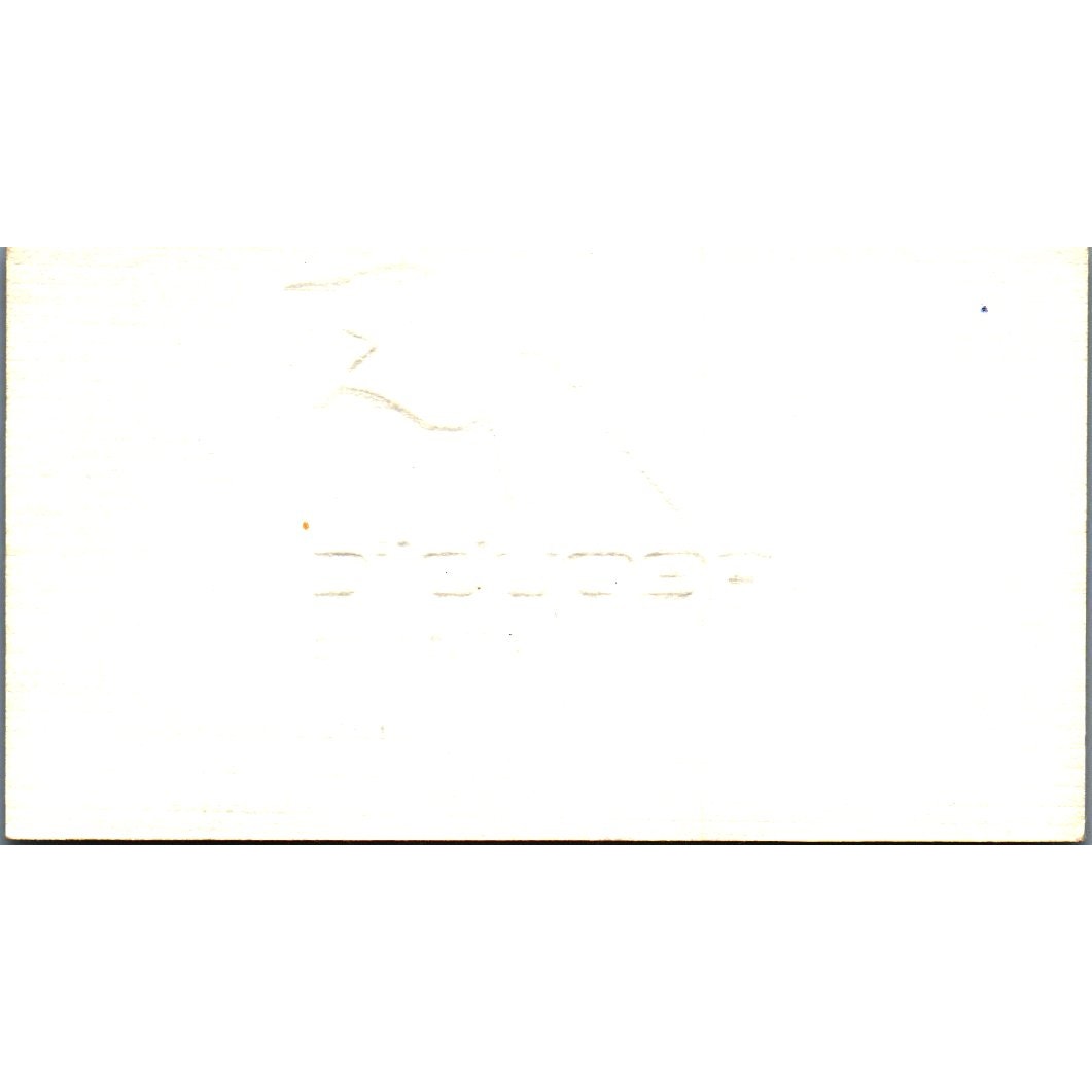 Jim Essig Republic Bank & Trust Tulsa OK Vintage Business Card SE3-B9