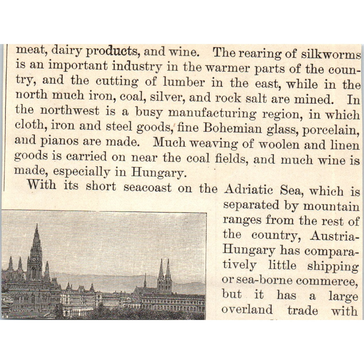 A Street in Berlin Germany 1901 Engraving AF2-P3