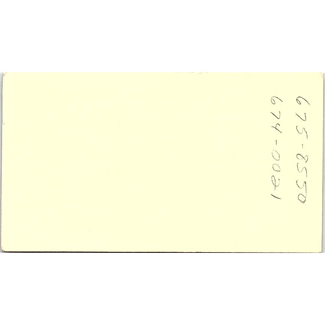 Britt Stott CompuShop Computers Houston TX Vintage Business Card SD9-B2