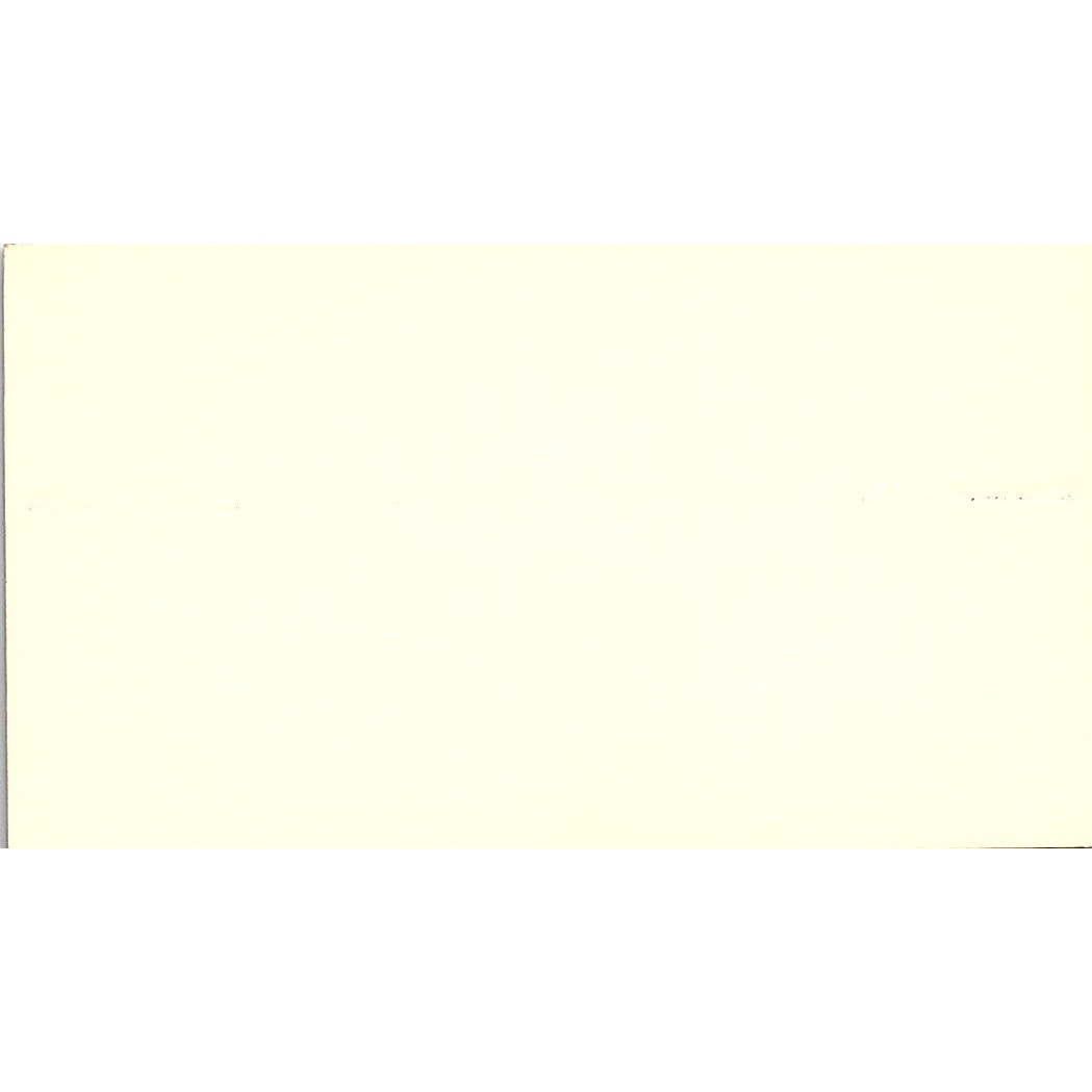 Hyster Sales Company Ed R. Setzler Medford Oregon Vintage Business Card SB4-B4