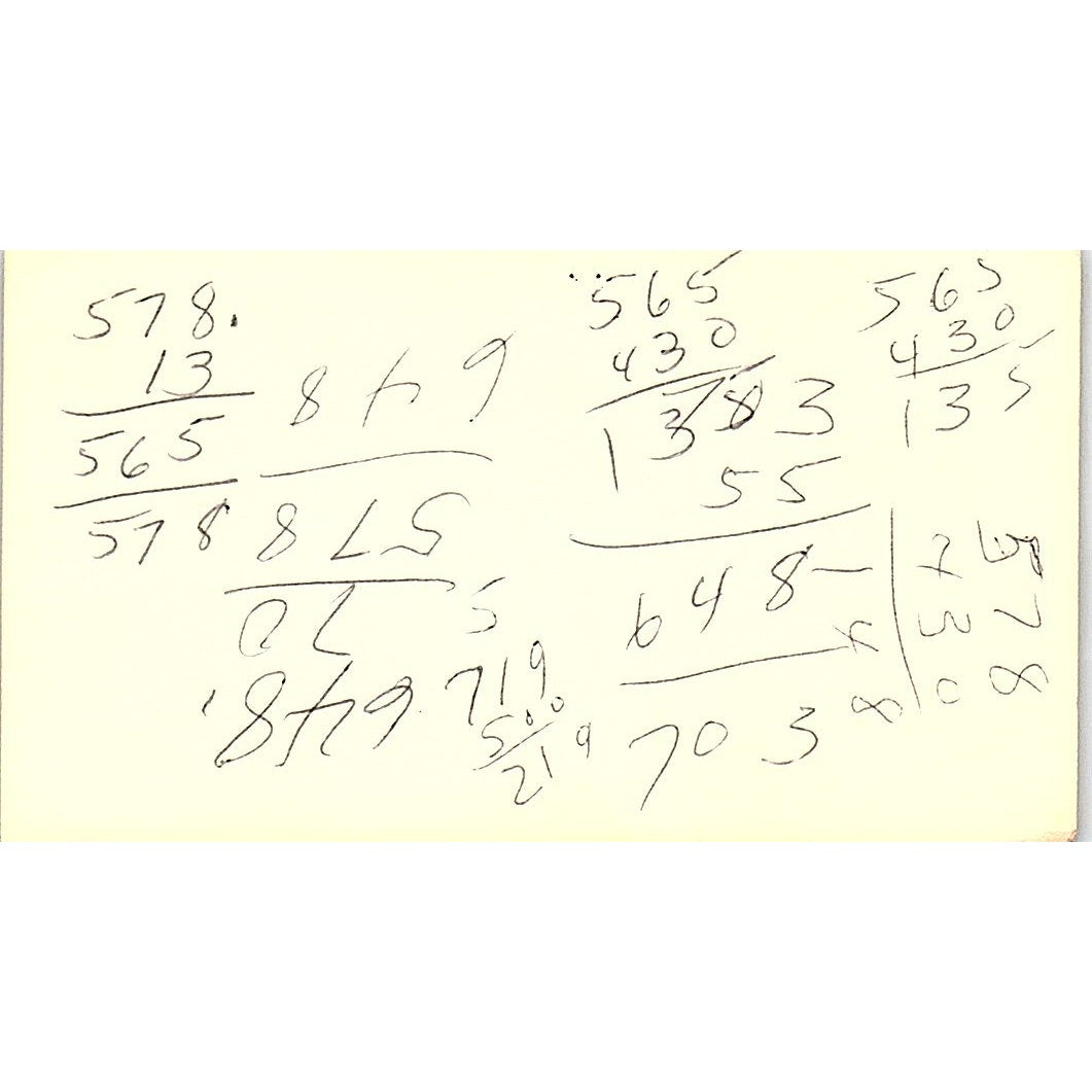 Orthopedic Surgery & Fractures Harold B. Warren Lakewood CA Business Card SF3-B8