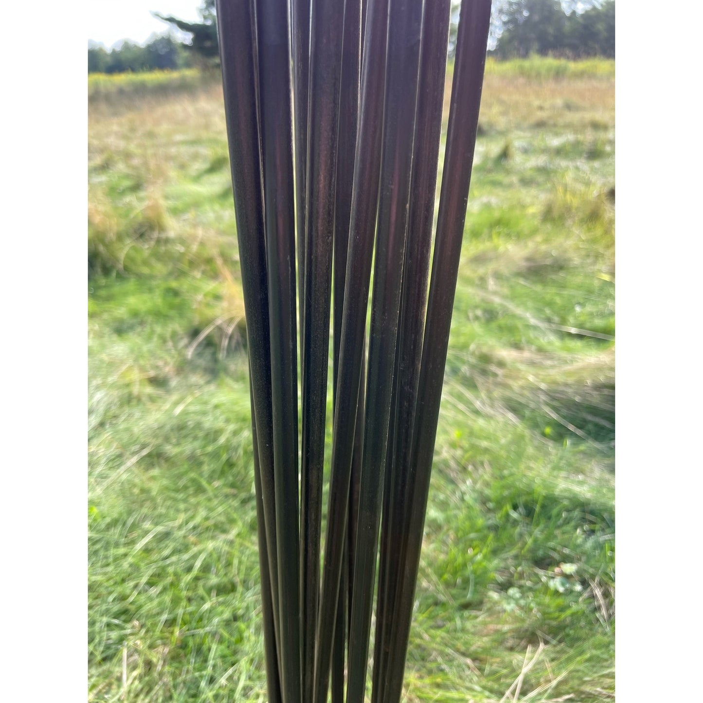 Vintage 61” Pond Lily Pad Floor Lamp Art Nouveau Modern Tiffany Style WORKS