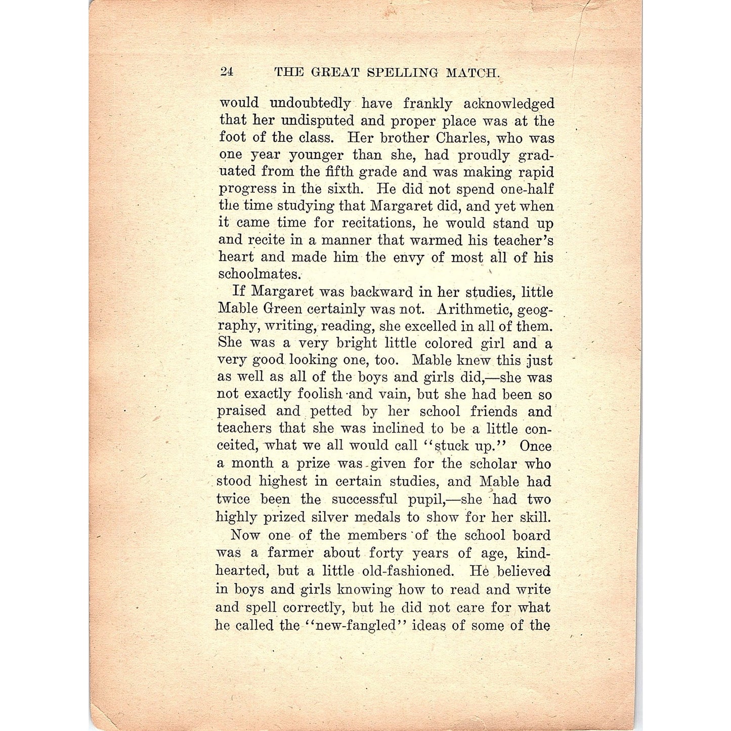 Group of African American Children In A School Classroom 1905 Picture AG2-5