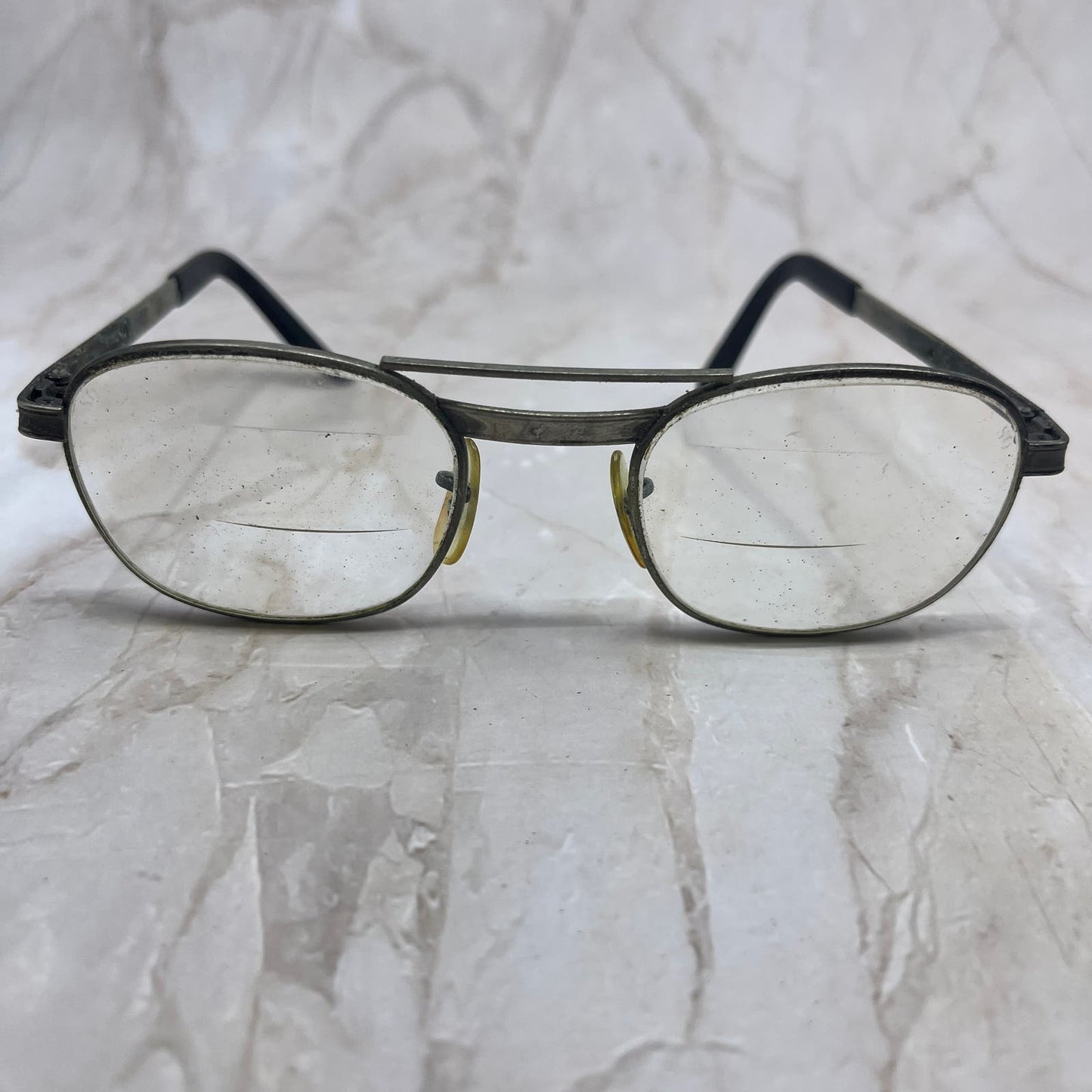Retro Men’s Silver Tone Aviator Sunglasses Eyeglasses Frames TD7-G6-7