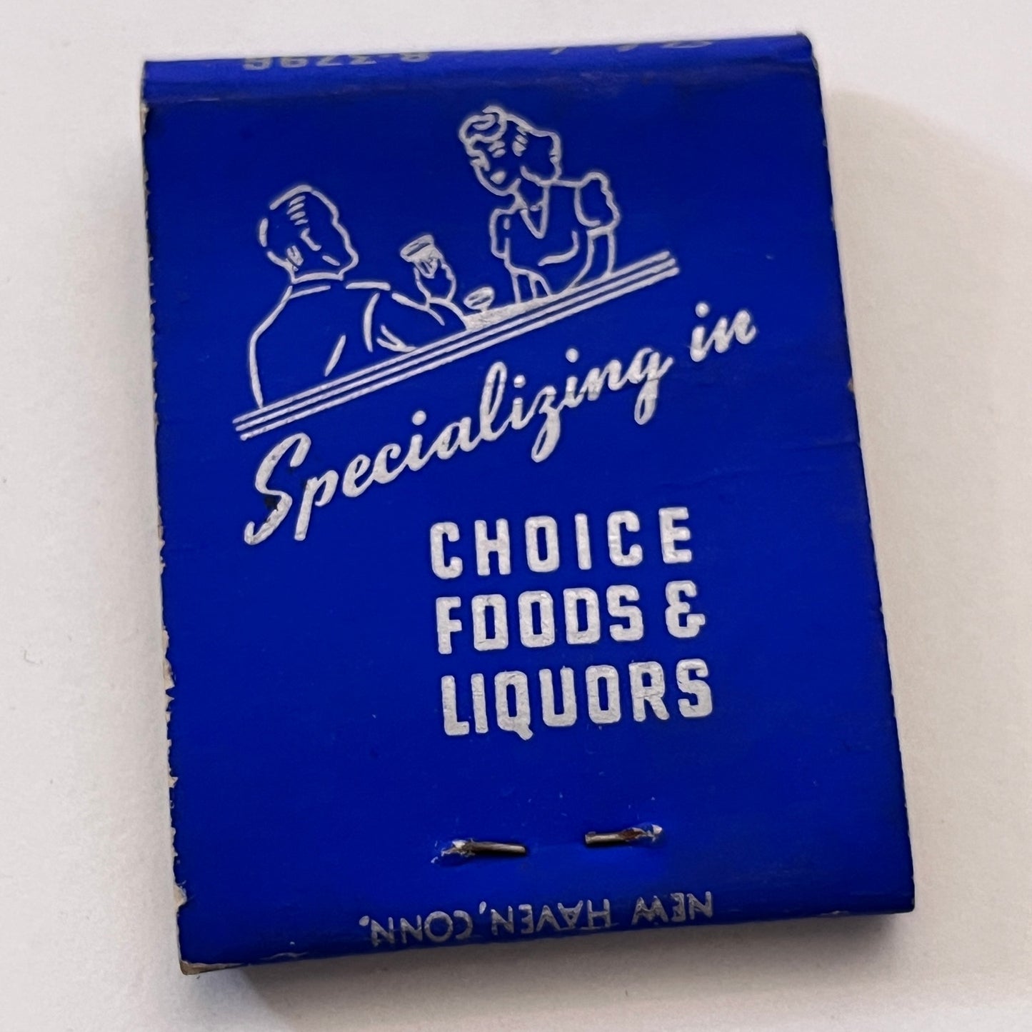 Daly's Restaurant East Hartford CT Vintage Matchbook Cover TB8-MB3-1