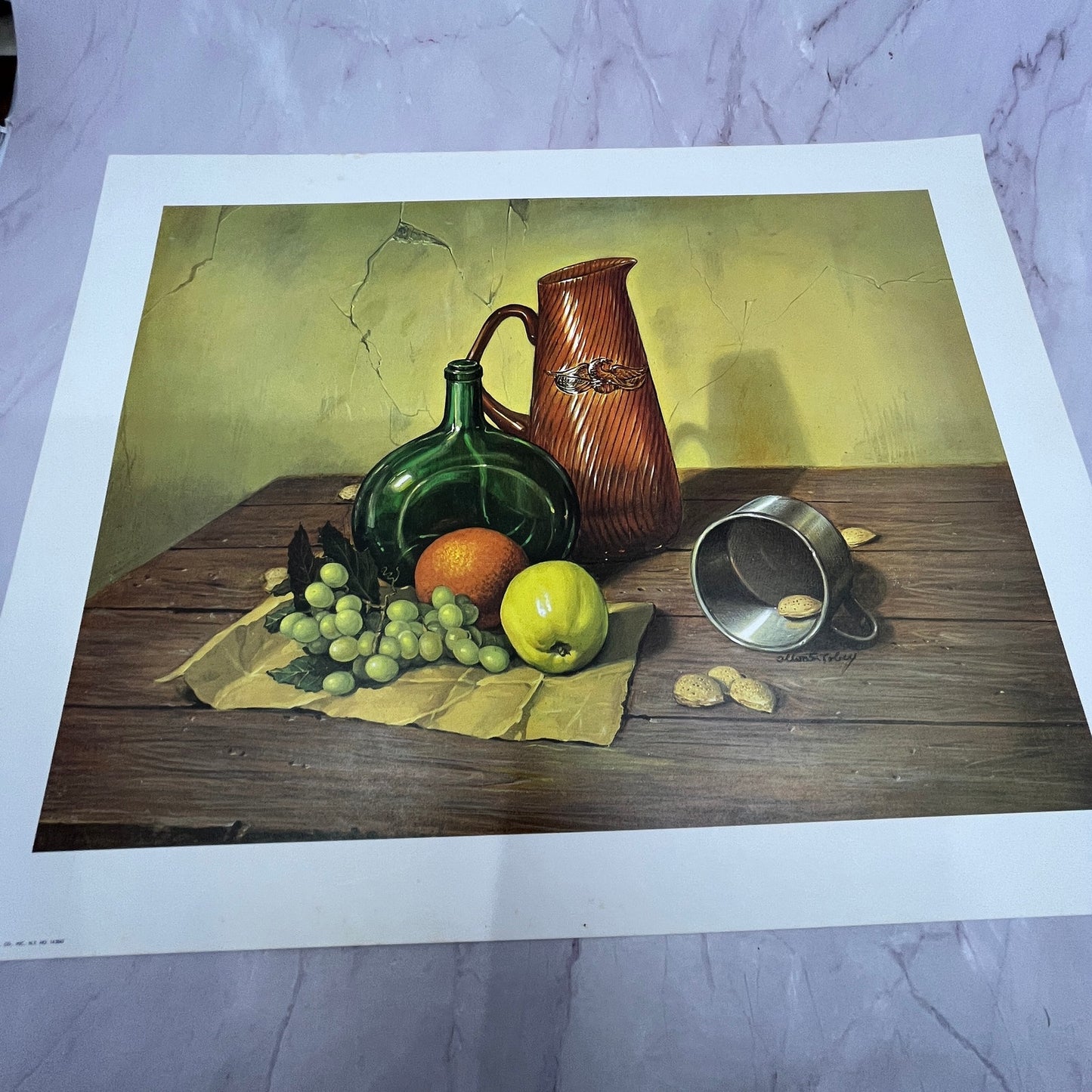 Mod Still Life 1976 Scafa Tornabene Art Co Lithograph 11x14" Art Print V21