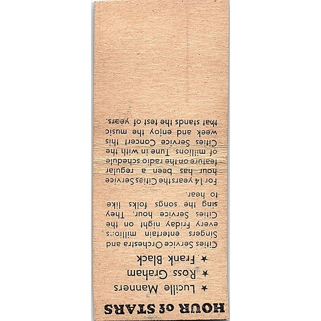 Club Gables Tavern Emil Niemi Withee WI Vintage Matchbook Cover SF3-Y2