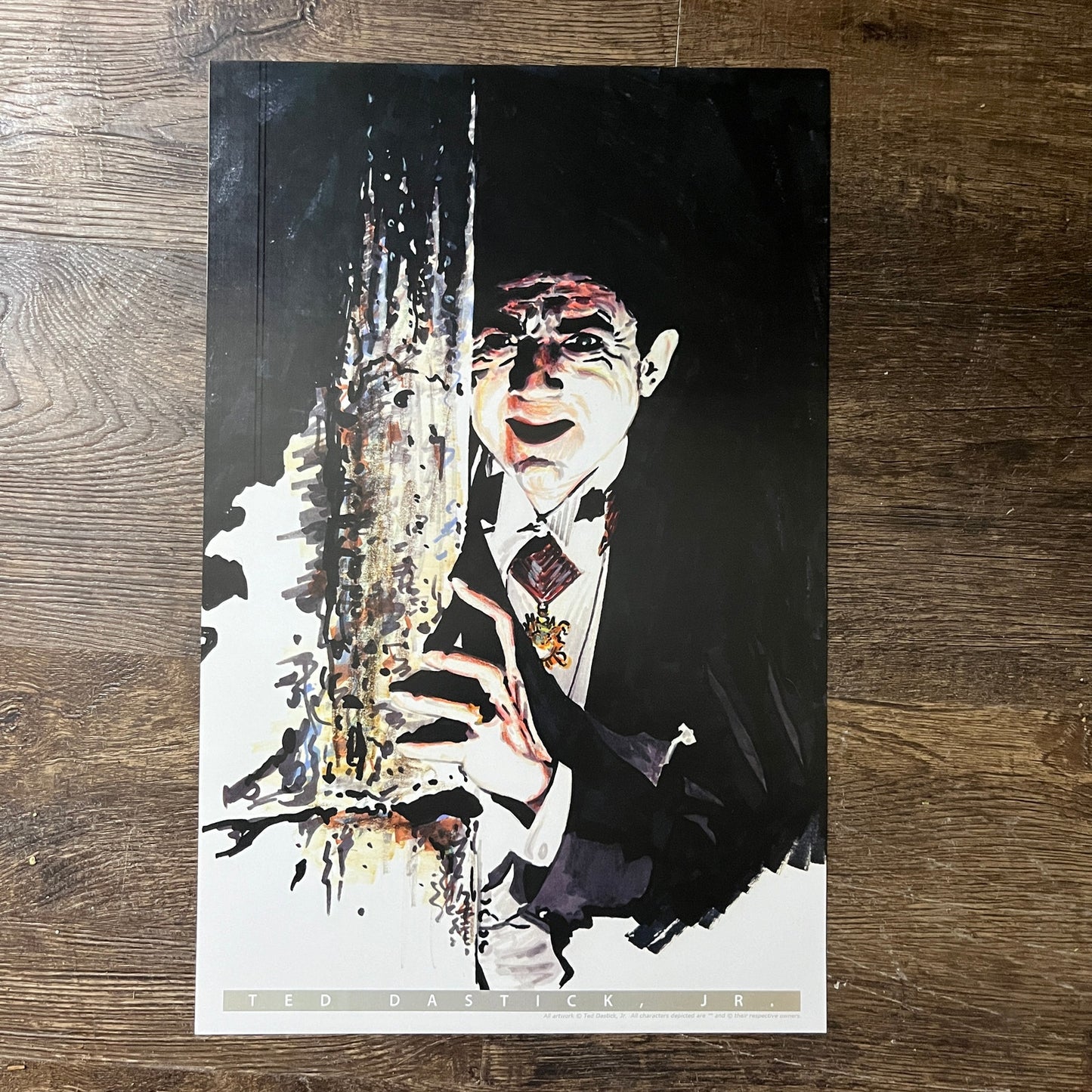 Bela Lugosi Dracula - Ted Dastick Jr Art Poster 11x17 V7