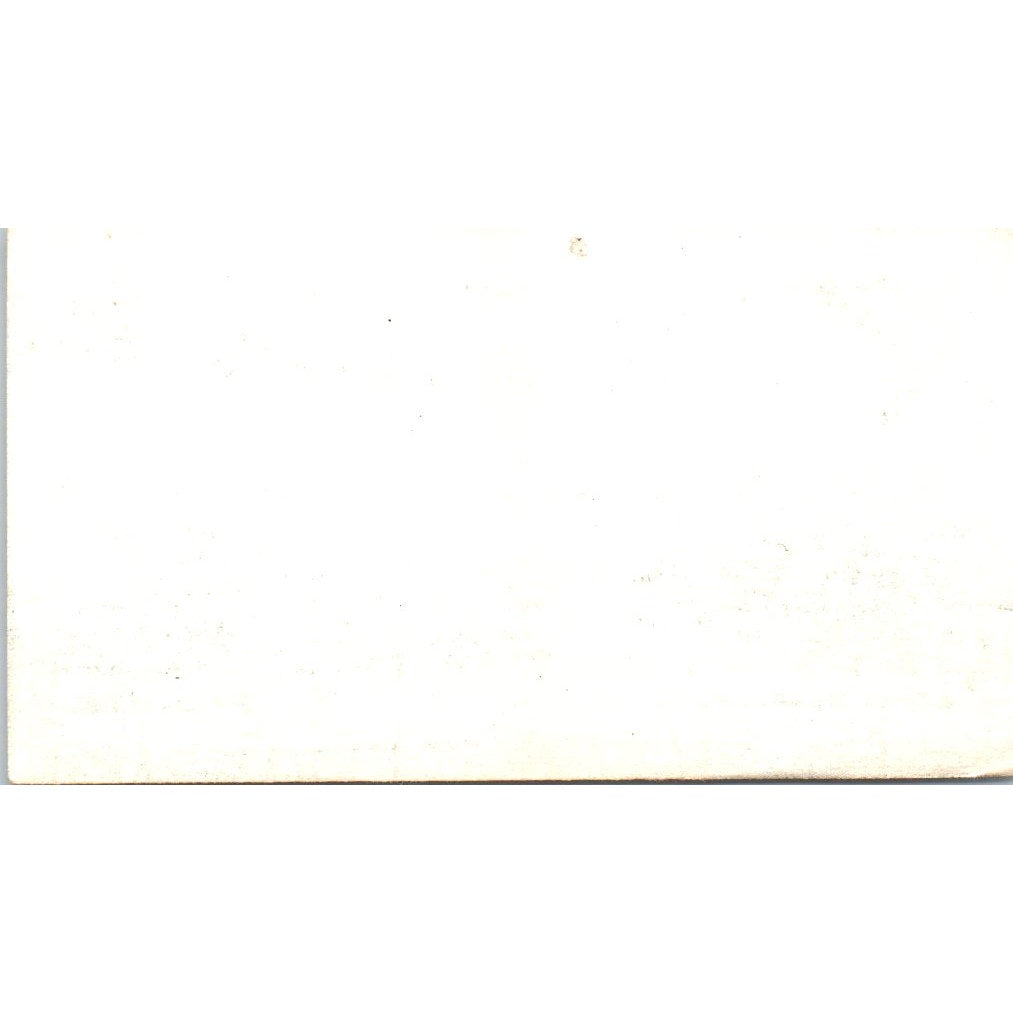 O.R. Brown Clock Repairs Long Beach CA Vintage Business Card SE3-B6