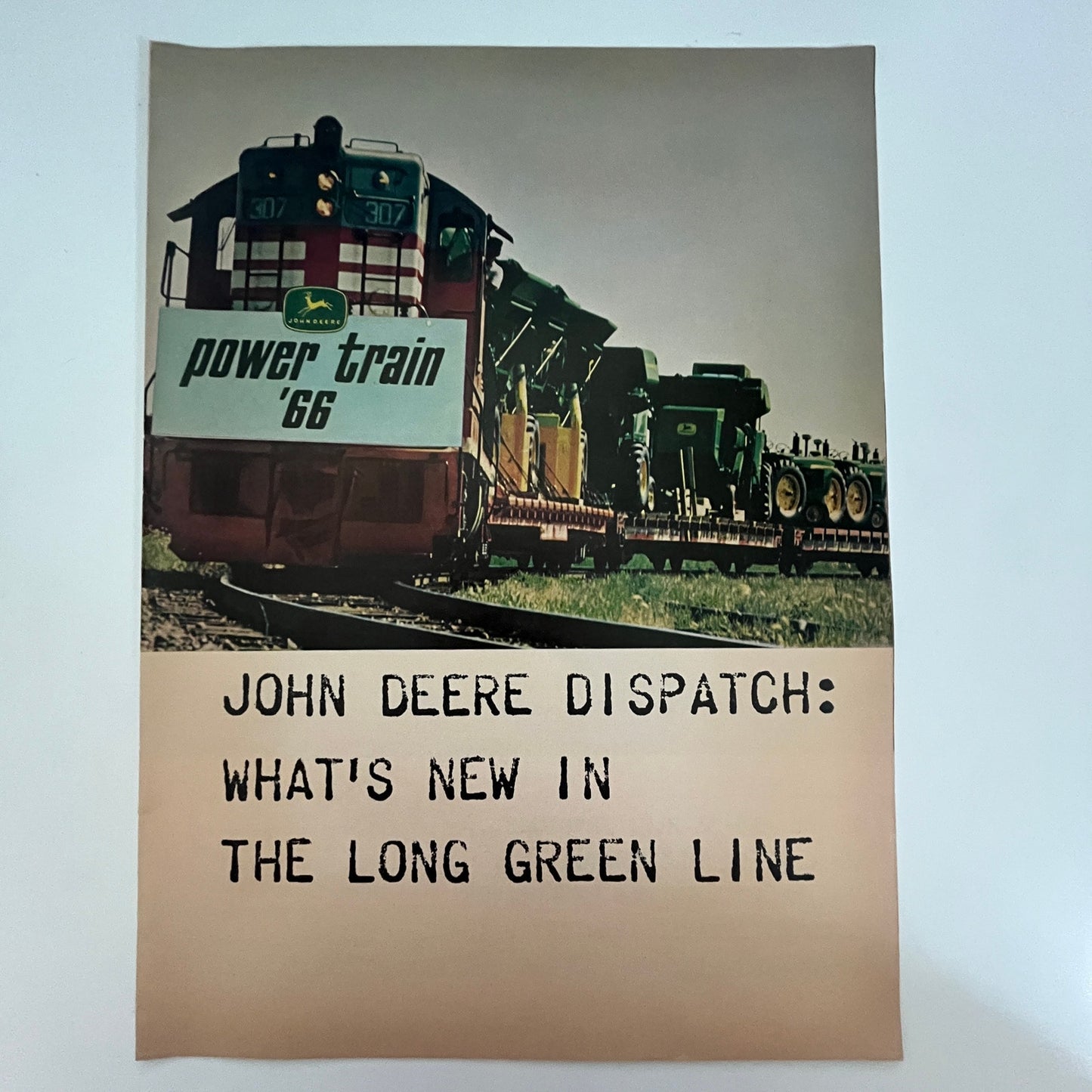 1965 John Deere Dispatch Power Train '66 What's New - 8 Page Newsletter SI10
