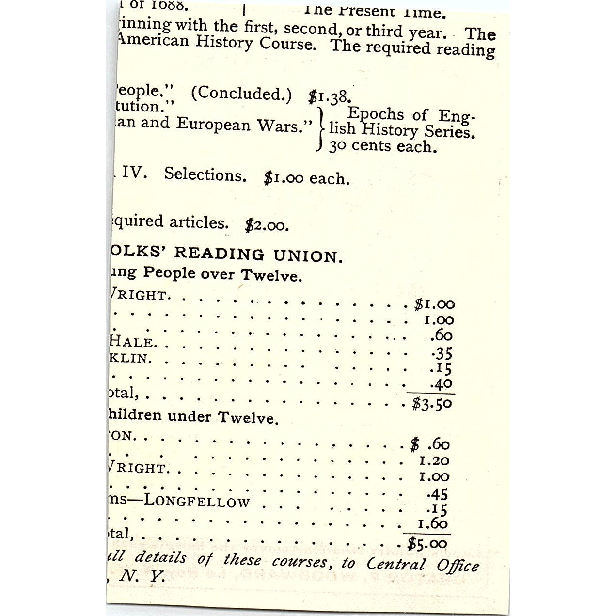 Lane's Medicine Bedtime Herb Drink Orator F Woodward Le Roy NY 1892 Ad AG2-M12
