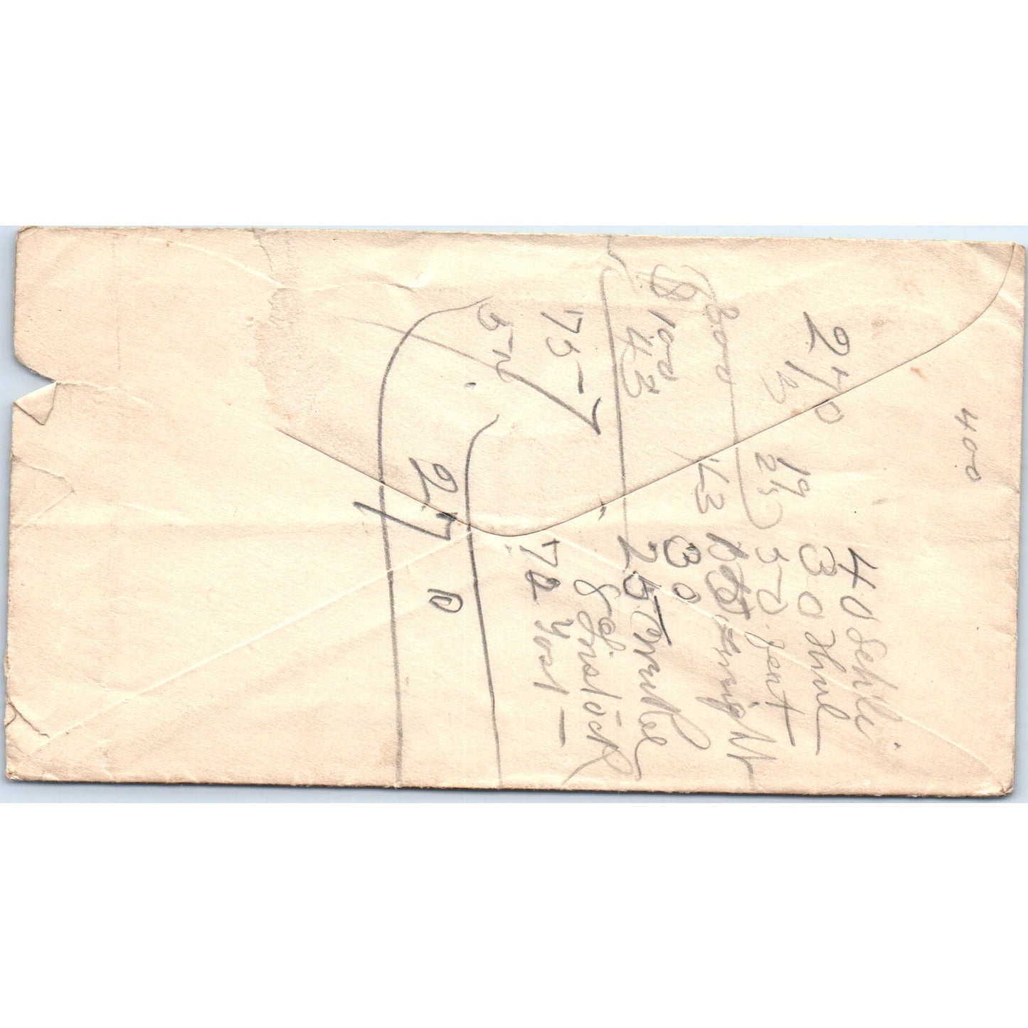 1917 West Stockbridge Marble Works Co Lee MA Postal Cover Envelope TG7-PC2